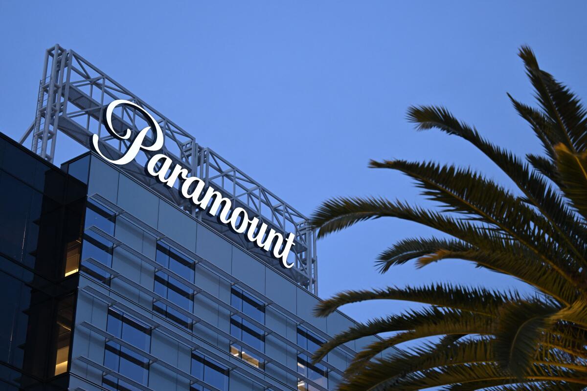 Paramount's West Coast offices in Hollywood.