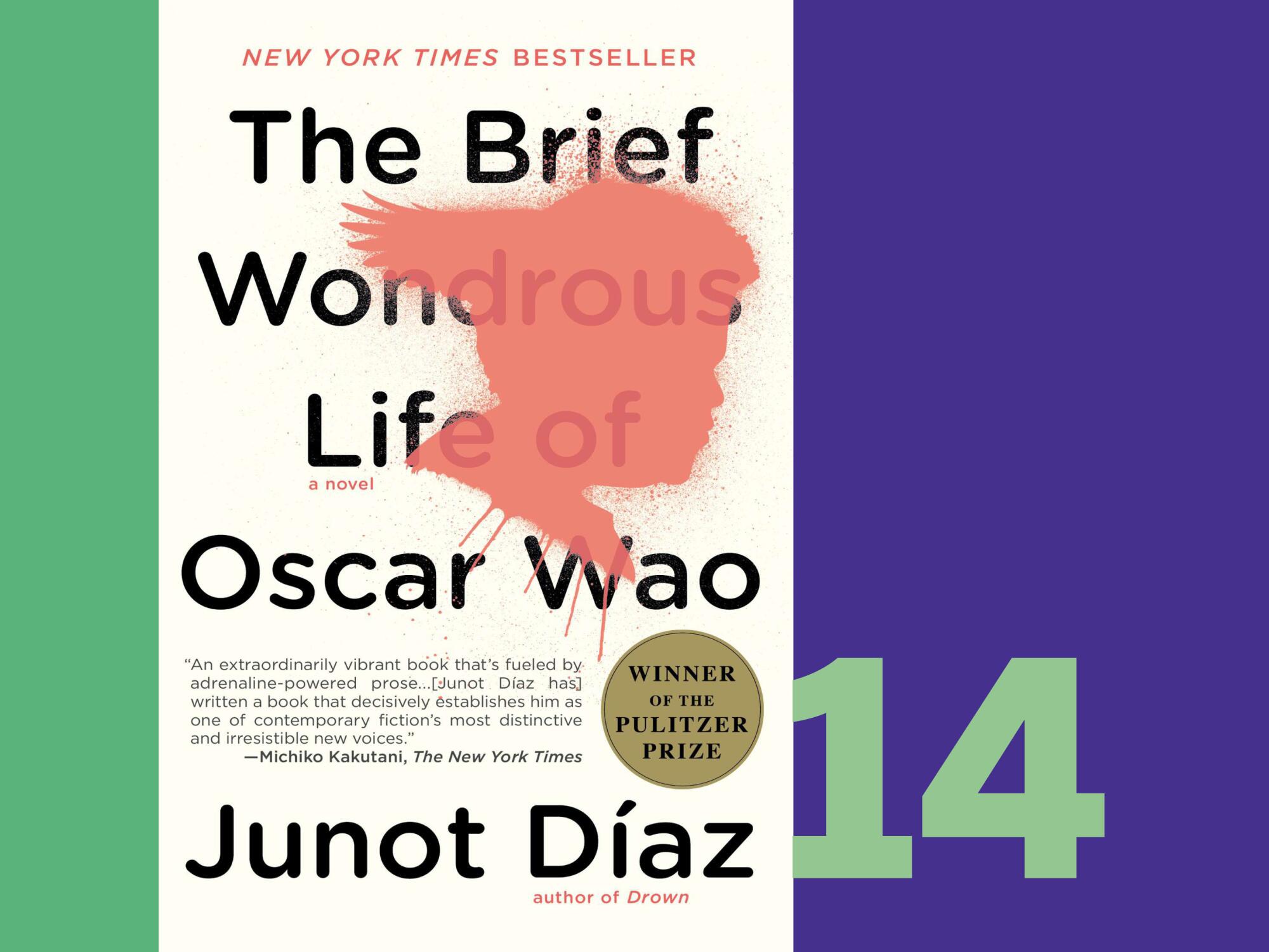 Book jacket of “The Brief Wondrous Life of Oscar Wao” by Junot Diaz