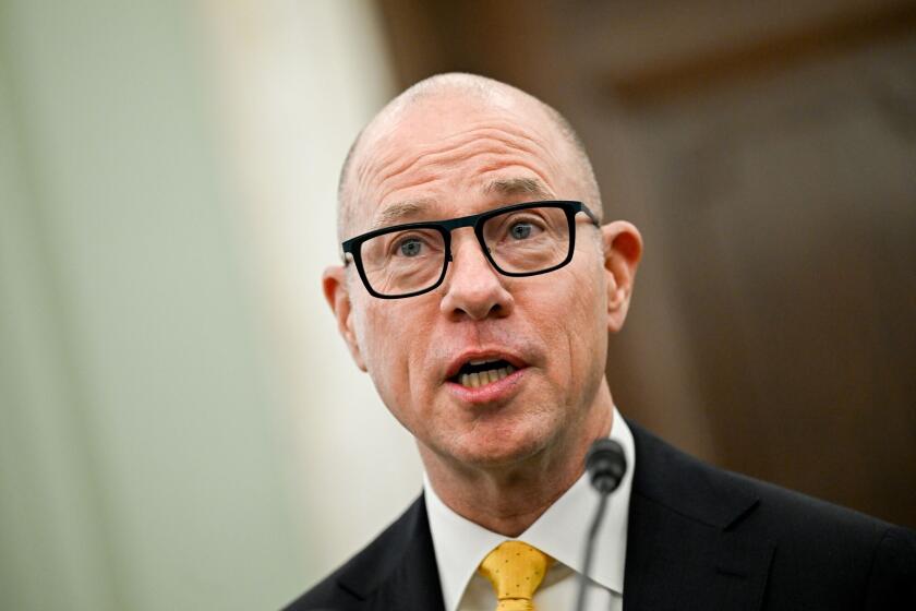 Bryan Bedford, administrator of the Federal Aviation Administration (FAA) nominee for US President Donald Trump, during a confirmation hearing in Washington on June 11.
